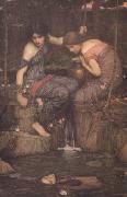 John William Waterhouse Nymphs finding the Head of Orpheus (mk41) oil painting reproduction